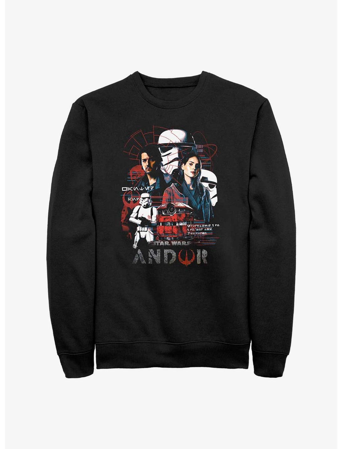 Star Wars Andor Information Sweatshirt, BLACK, hi-res