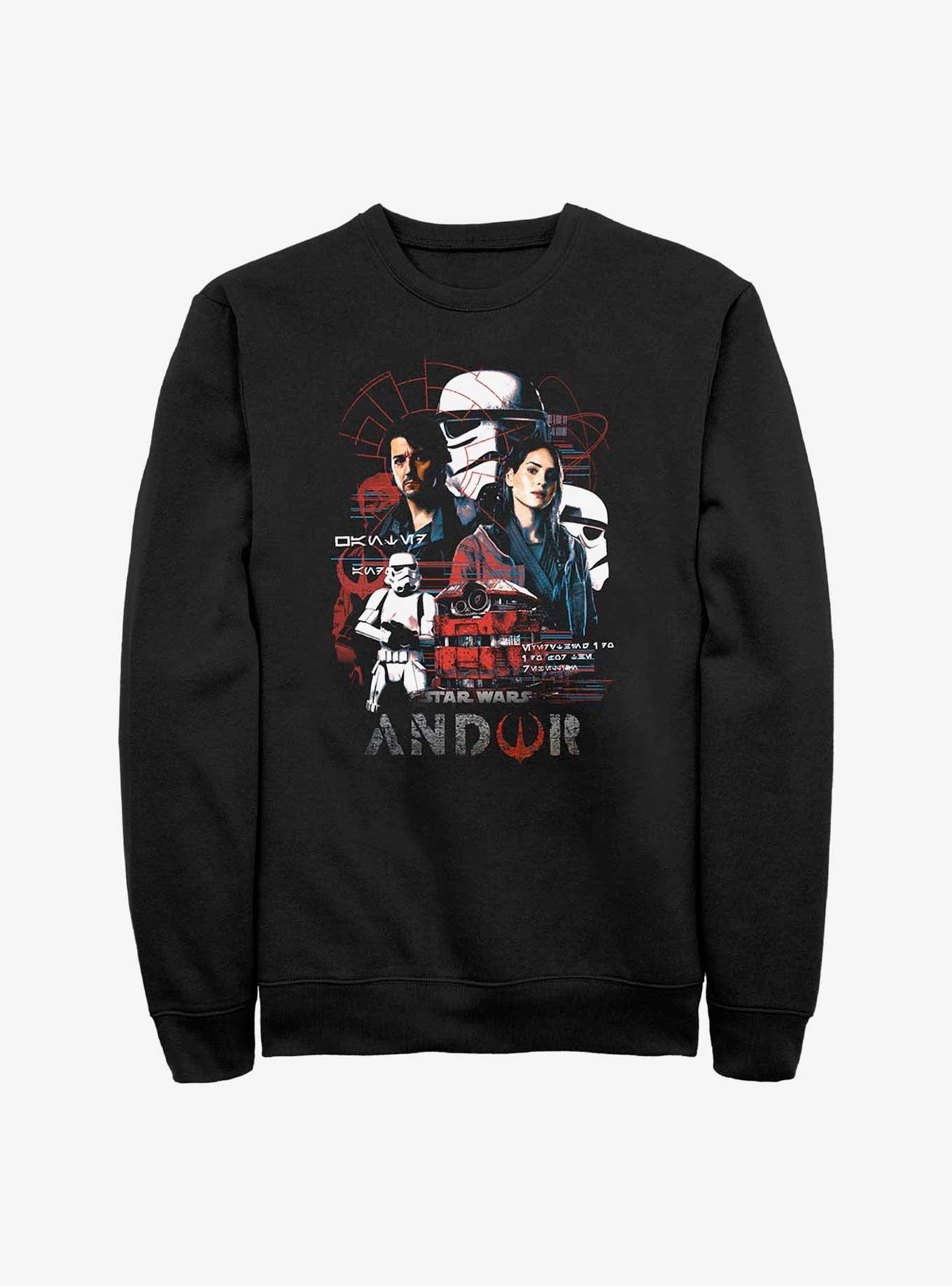 Star Wars Andor Information Sweatshirt, BLACK, hi-res