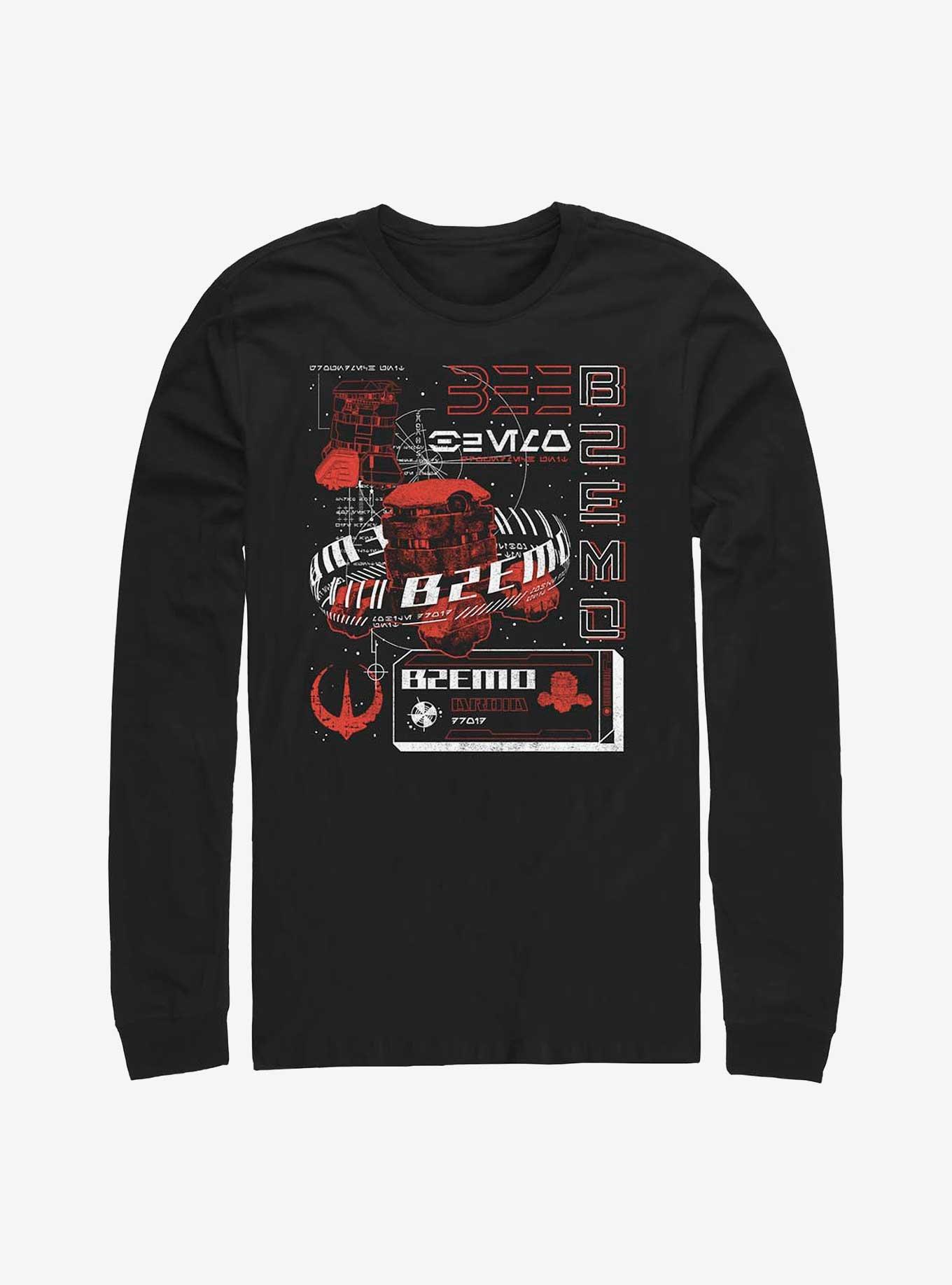 Star Wars Andor B2EMO Infographic Long Sleeve T-Shirt, , hi-res