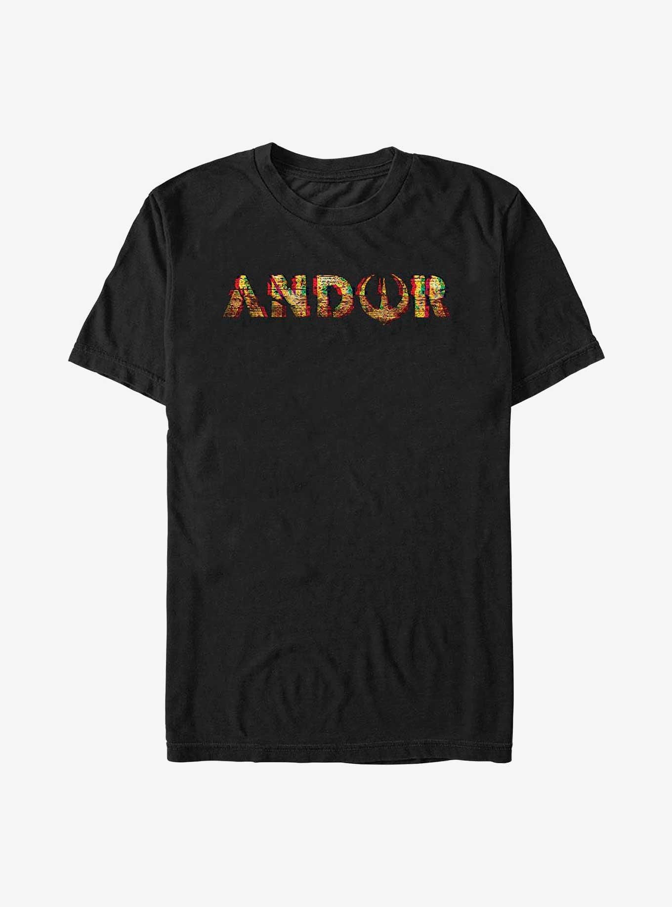 Star Wars Andor Glitch Logo T-Shirt, , hi-res