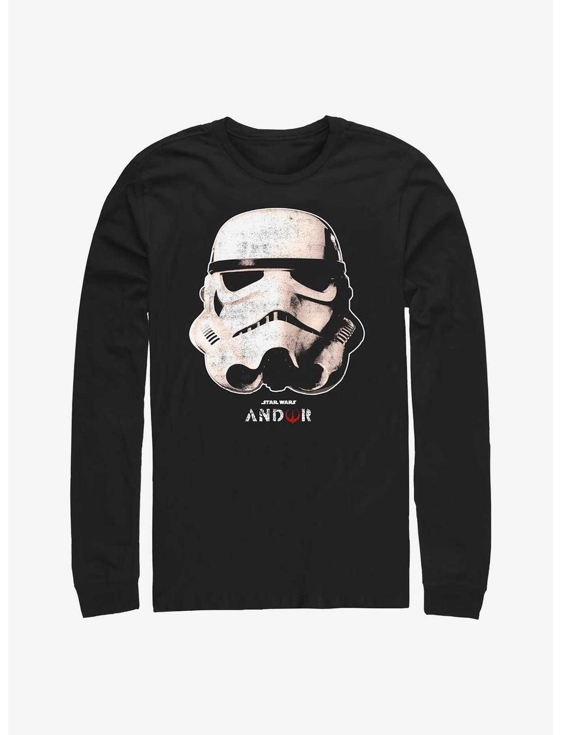 Star Wars Andor Grunge Trooper Long Sleeve T-Shirt, BLACK, hi-res