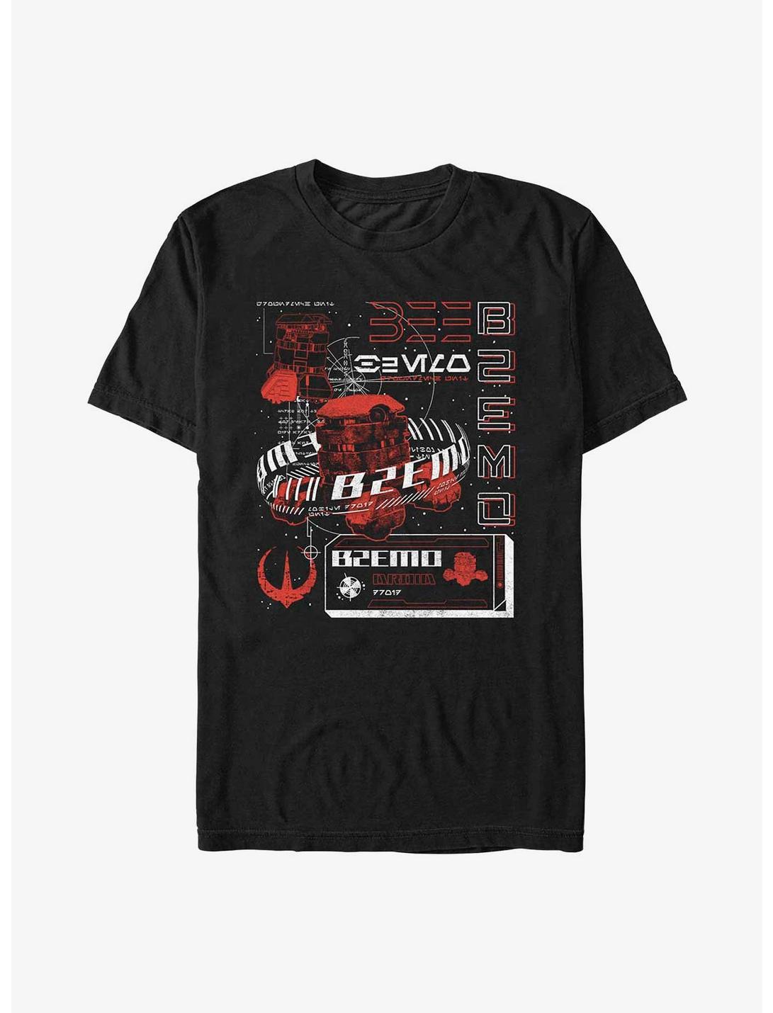 Star Wars Andor B2EMO Infographic T-Shirt, BLACK, hi-res