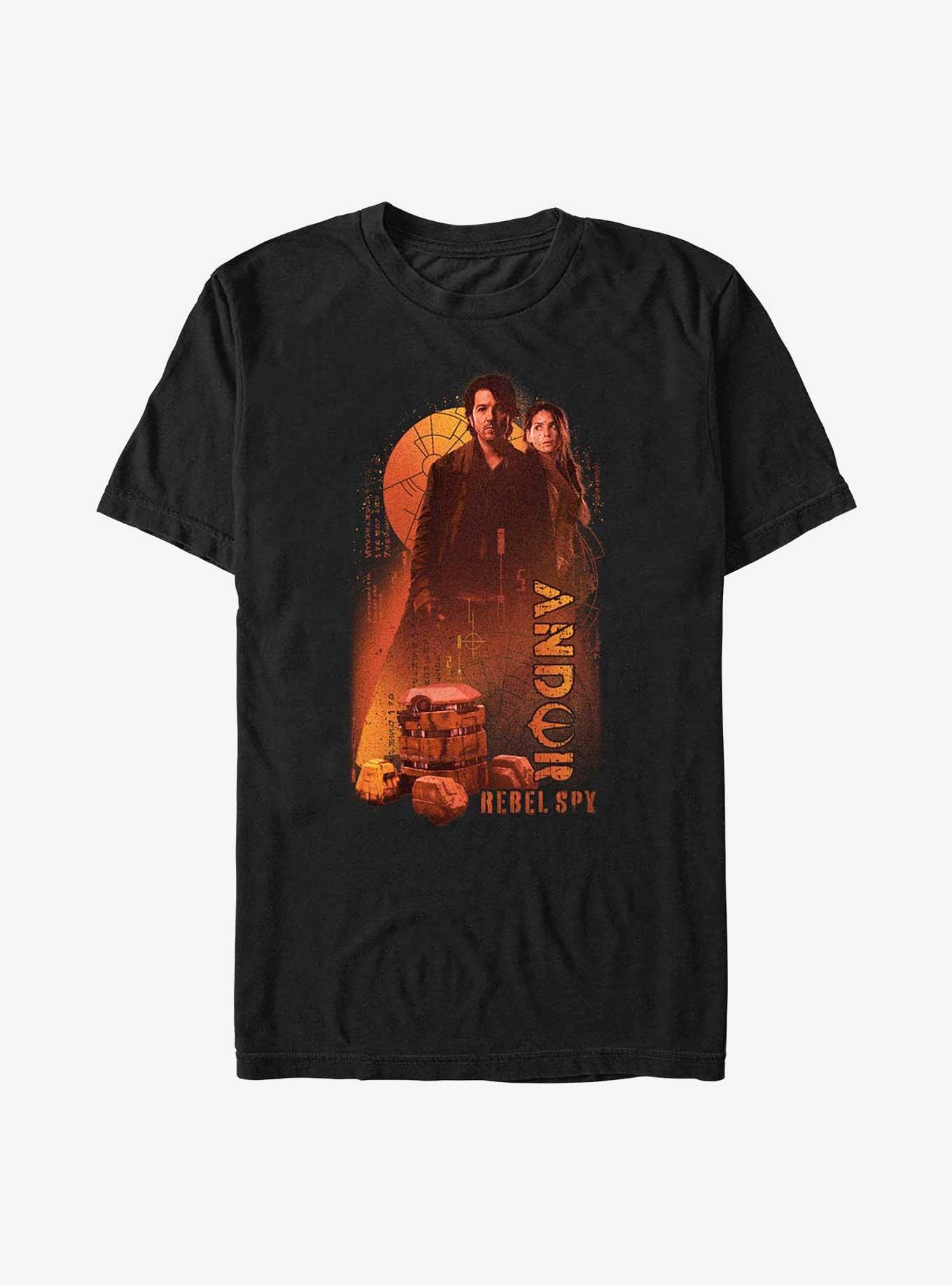 Star Wars Andor Rebel Rebelion T-Shirt, BLACK, hi-res