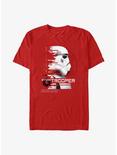 Star Wars Andor Storm Trooper Infographic T-Shirt, RED, hi-res