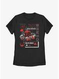 Star Wars Andor B2EMO Infographic Womens T-Shirt, BLACK, hi-res