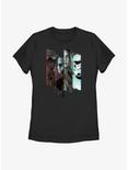 Star Wars Andor Group Glitch Womens T-Shirt, BLACK, hi-res