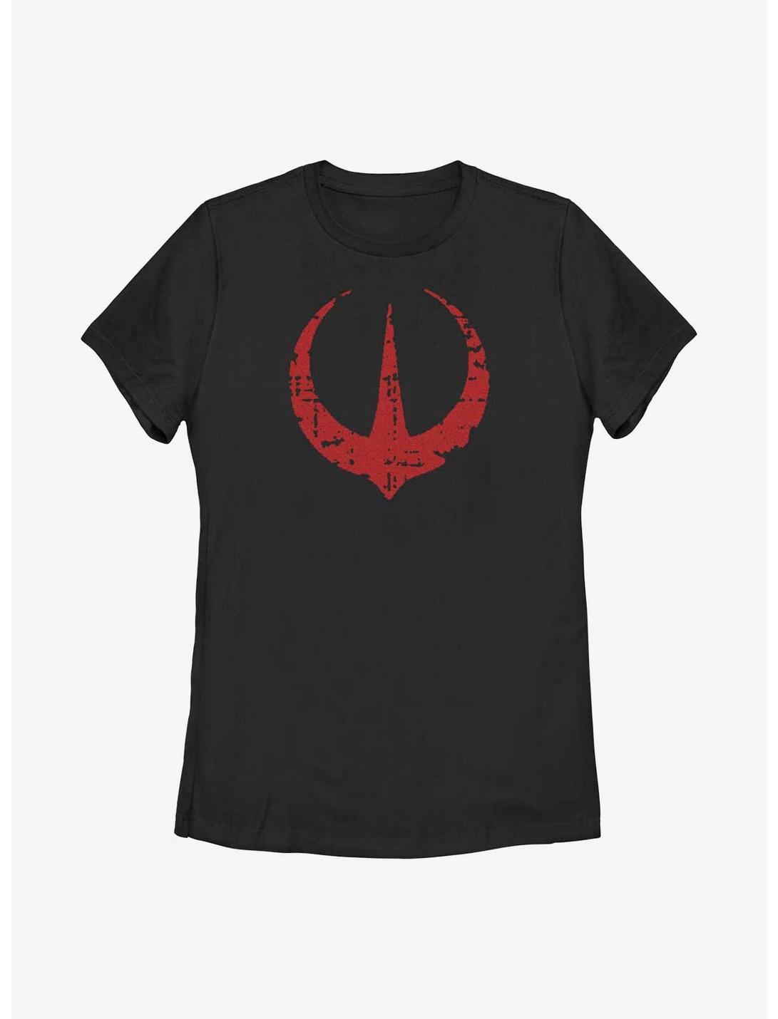 Star Wars Andor Icon Logo Womens T-Shirt, BLACK, hi-res