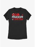 Star Wars Andor Rebel Panel Womens T-Shirt, BLACK, hi-res