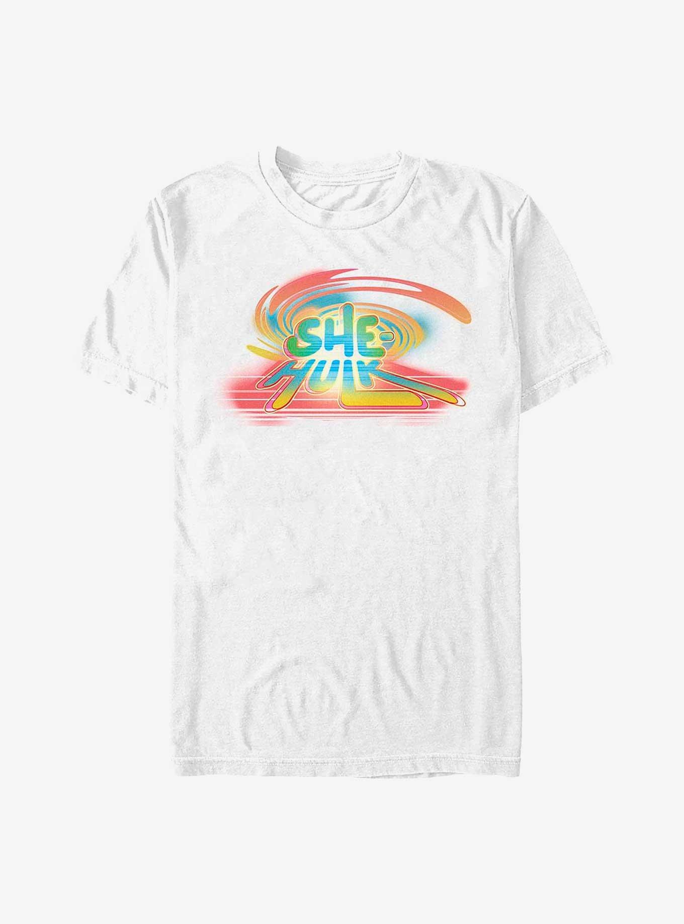 Marvel She-Hulk Spray Paint Logo T-Shirt, , hi-res