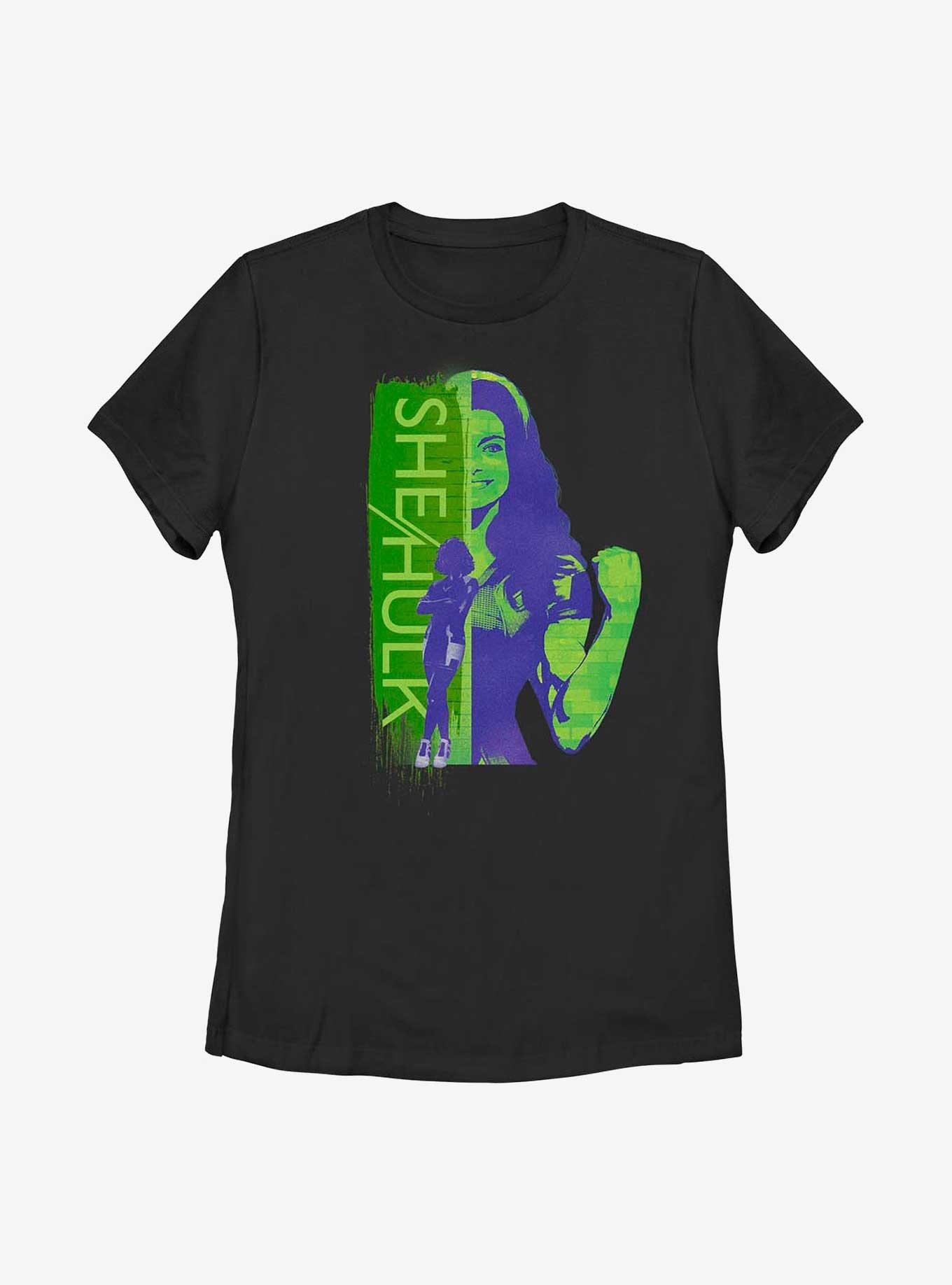 Marvel She-Hulk Silhouette Womens T-Shirt, , hi-res