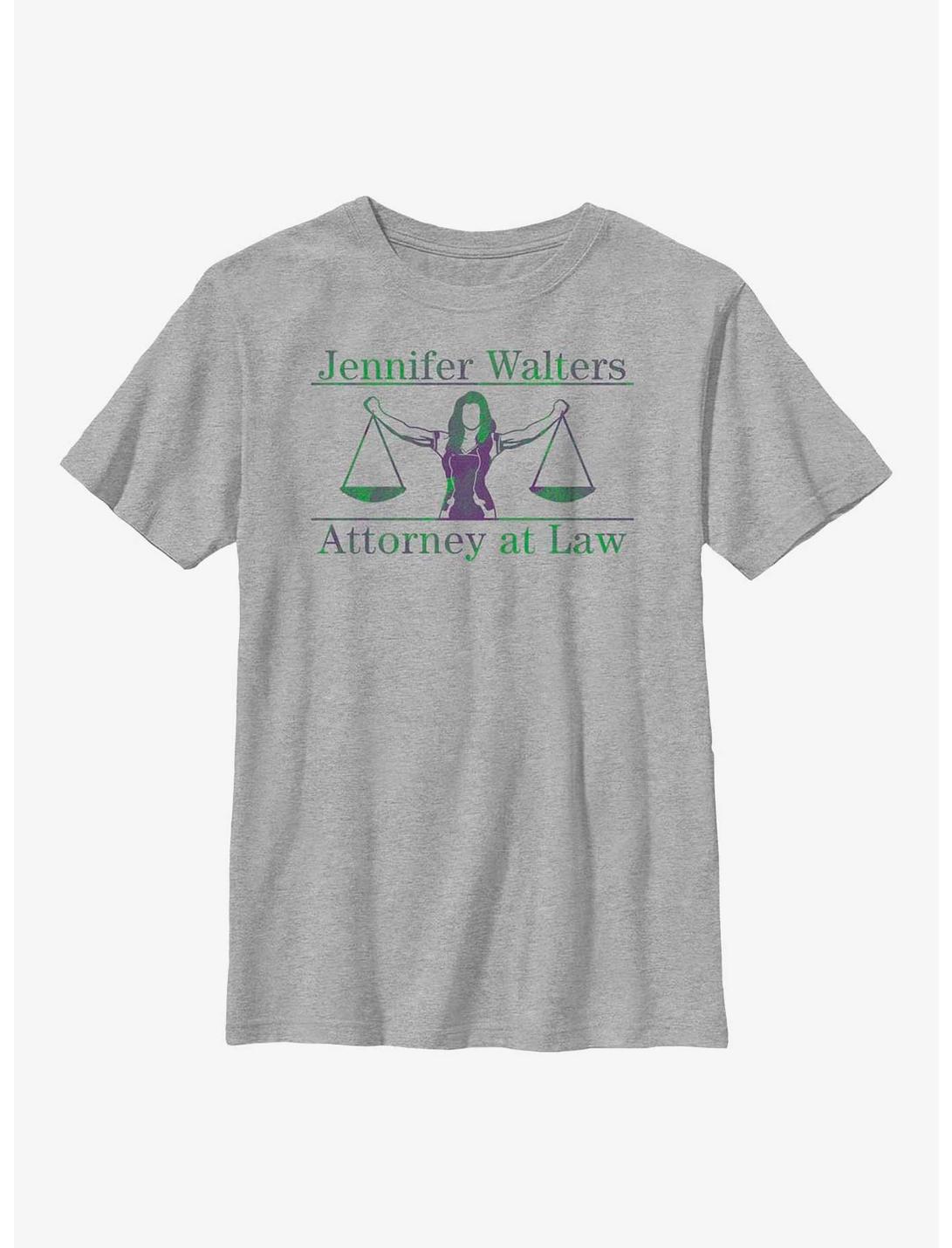 Marvel She-Hulk Attorney At Law Youth T-Shirt, ATH HTR, hi-res