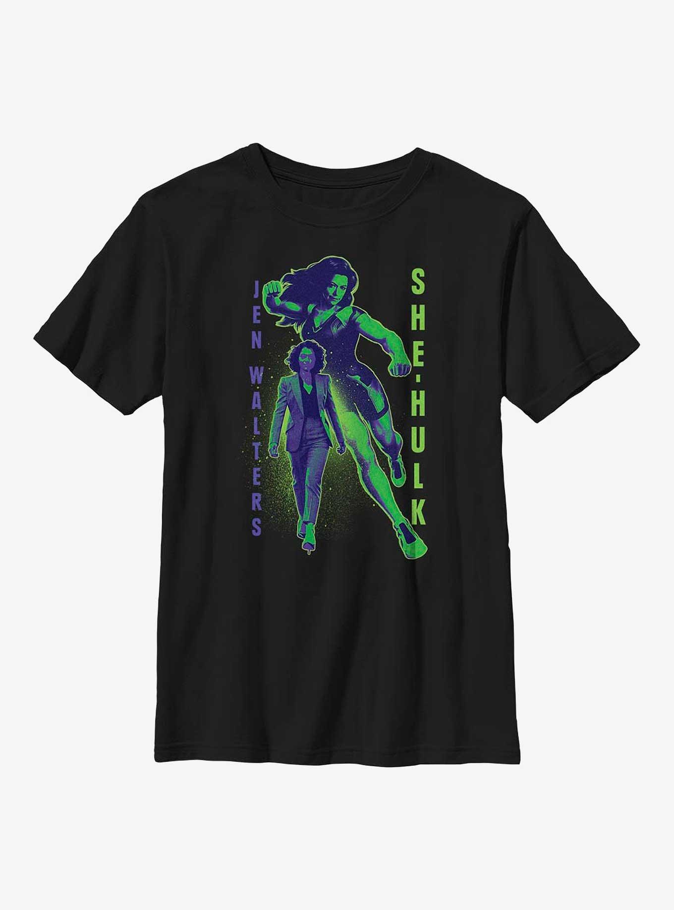 Marvel She-Hulk Walters Gradient  Youth T-Shirt, , hi-res