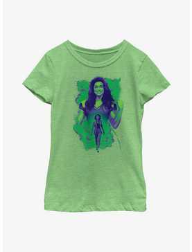 Marvel She-Hulk Transformation Youth Girls T-Shirt, , hi-res