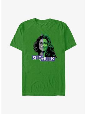 Marvel She-Hulk Face Split T-Shirt, , hi-res