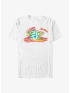 Marvel She-Hulk Spray Paint Logo T-Shirt, , hi-res