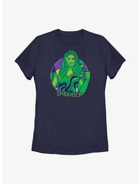 Marvel She-Hulk Color Block Circle Badge Womens T-Shirt, , hi-res