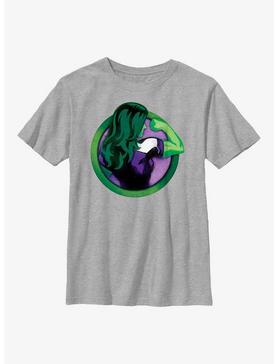 Marvel She-Hulk Arm Flex Badge Youth T-Shirt, , hi-res