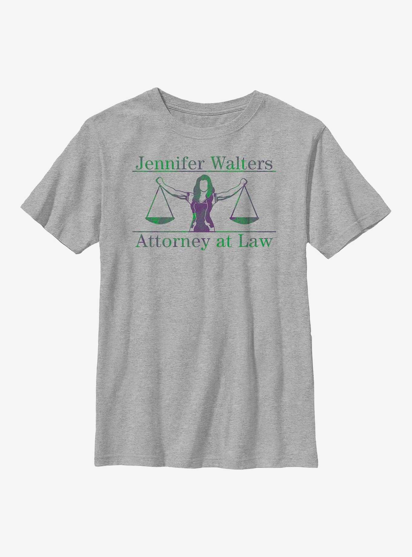 Marvel She-Hulk Attorney At Law Youth T-Shirt, ATH HTR, hi-res