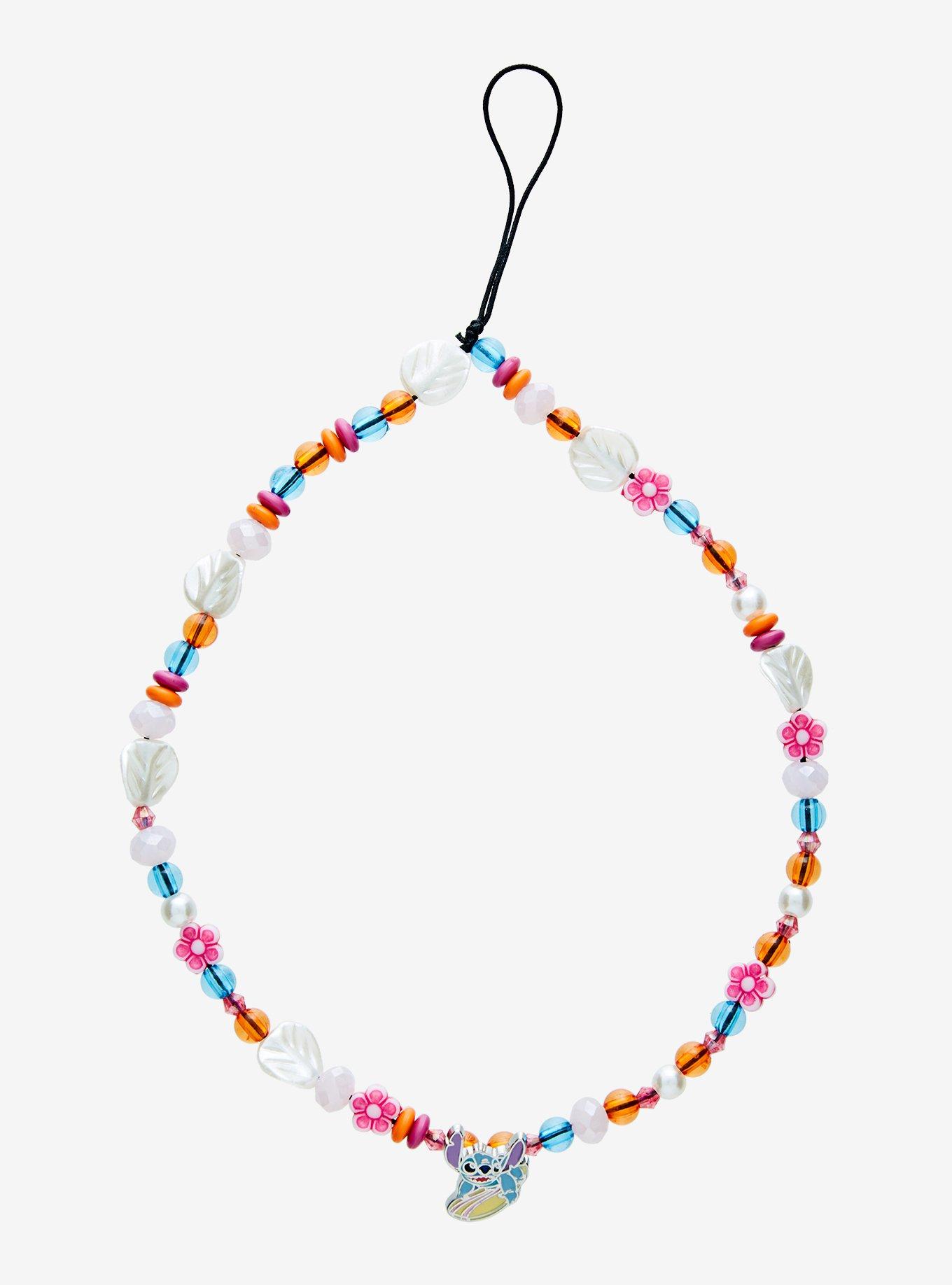 Disney Lilo & Stitch Tropical Bead Phone Charm, , hi-res