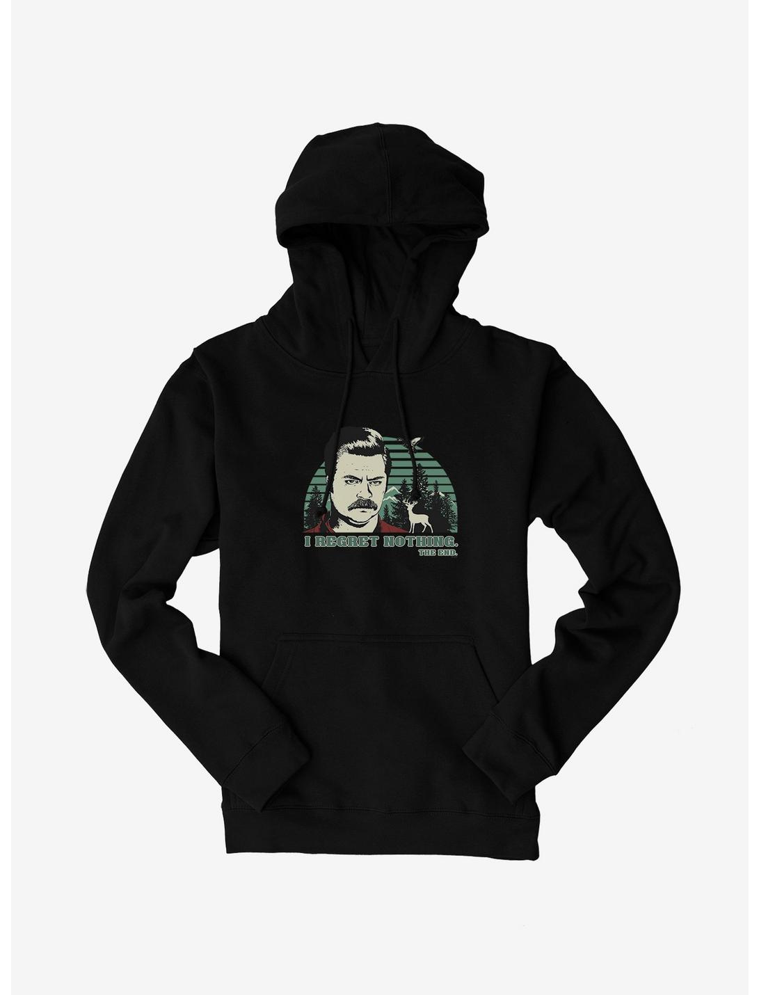 Parks And Recreation I Regret Nothing Hoodie, , hi-res