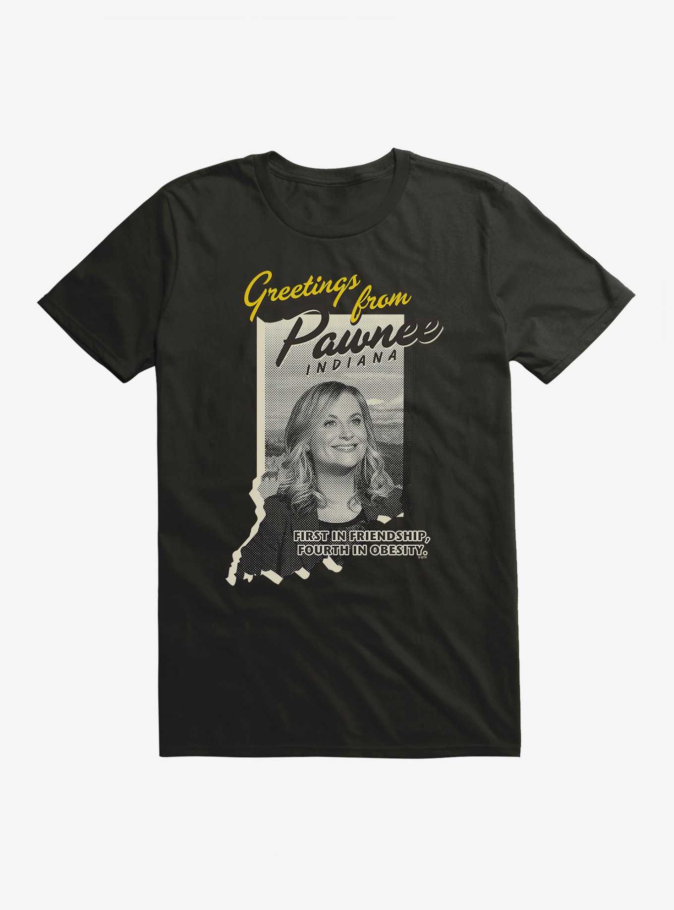 Parks And Recreation Greetings Pawnee T-Shirt, , hi-res