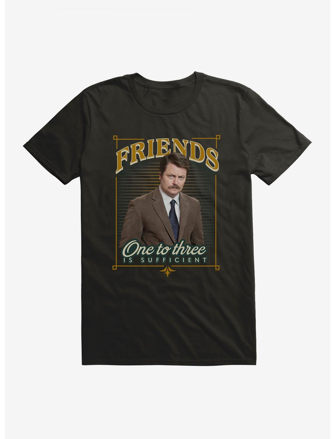Parks And Recreation Sufficient Friends T-Shirt, , hi-res