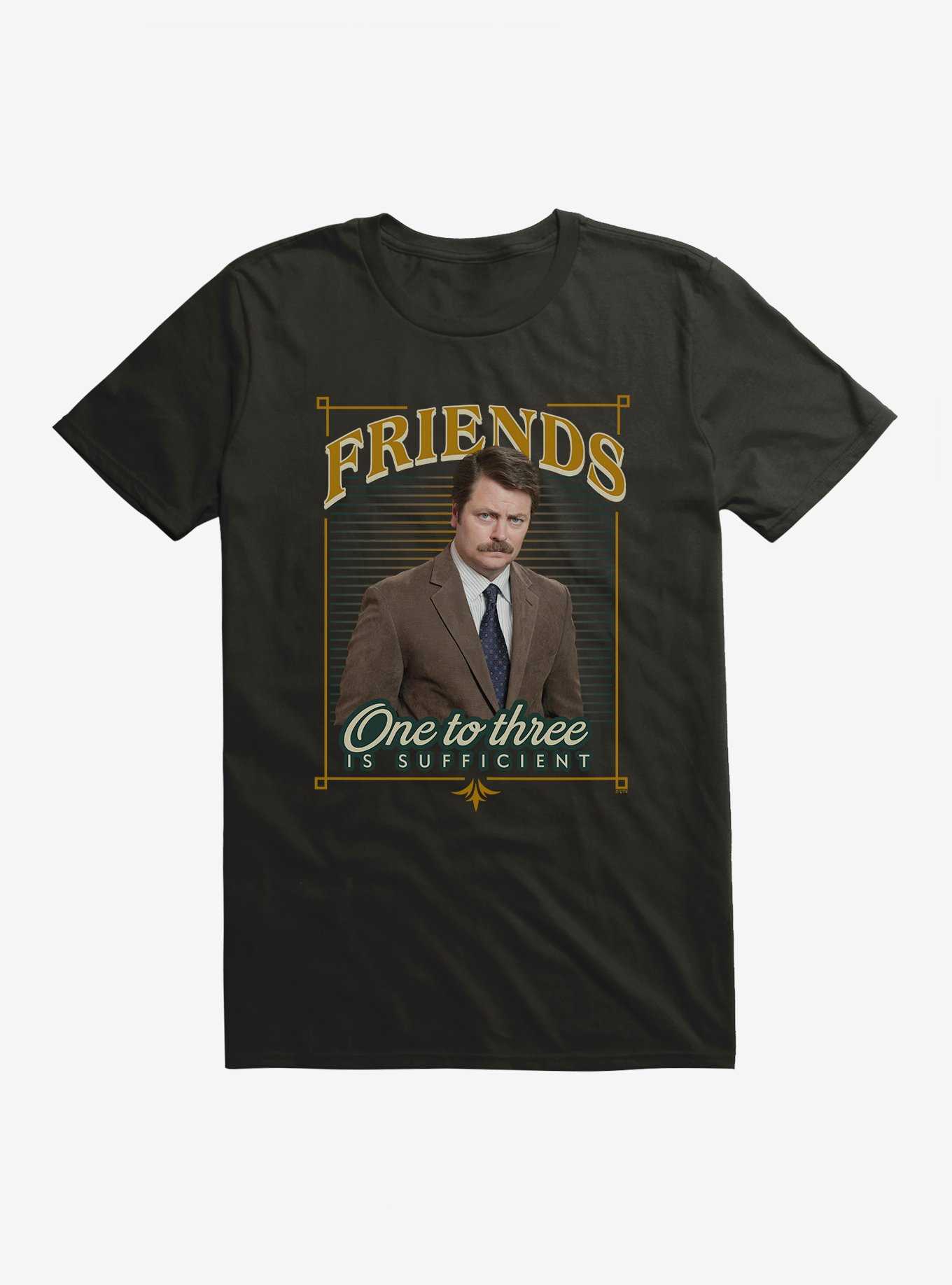 Parks And Recreation Sufficient Friends T-Shirt, , hi-res
