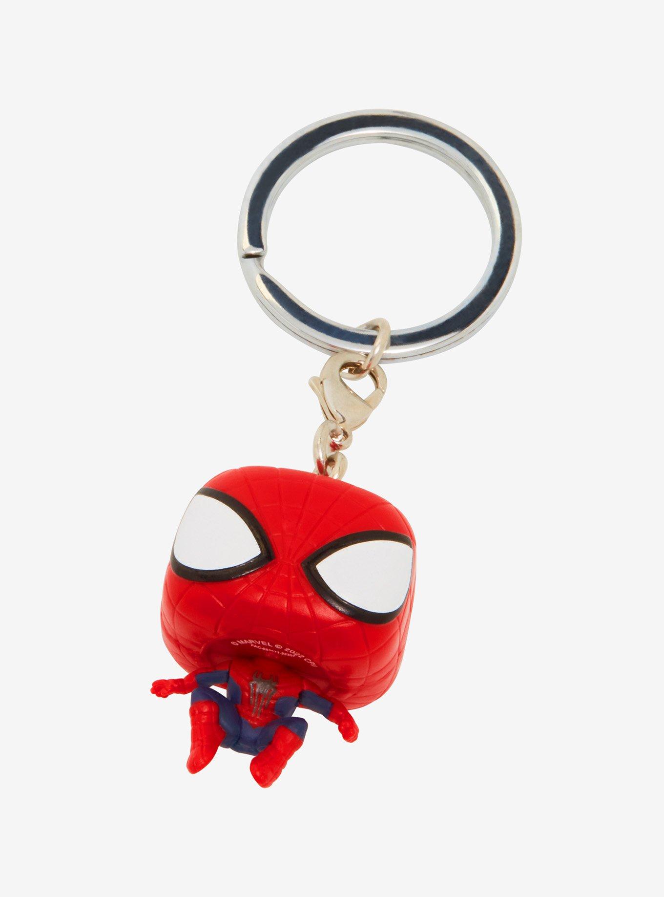 Funko Pop! Chaveiro Keychain Marvel The Amazing Spider Man Original - Moça  do Pop - Funko Pop é aqui!