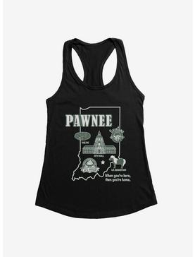 Parks And Recreation Pawnee Map Womens Tank Top, , hi-res