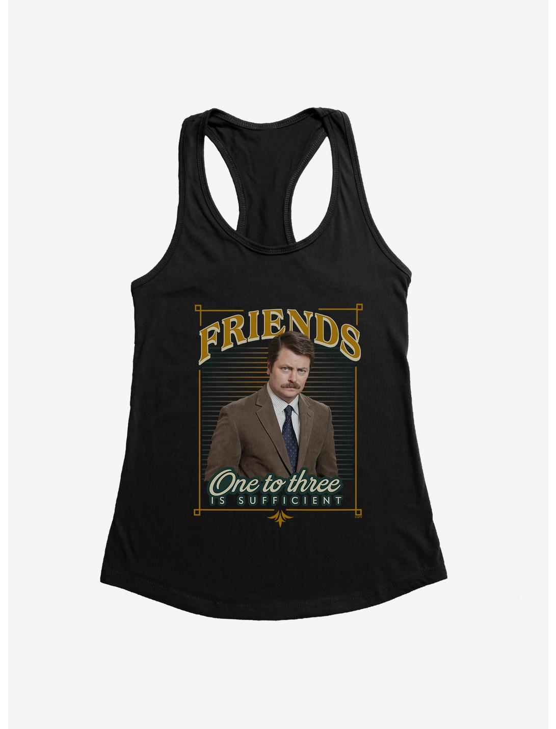 Parks And Recreation Sufficient Friends Womens Tank Top, , hi-res