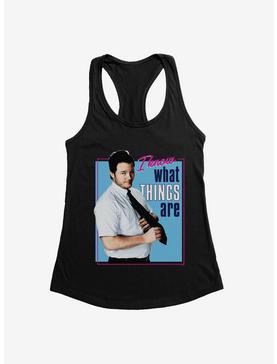Parks And Recreation Andy Knows Things Womens Tank Top, , hi-res