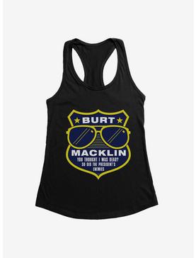 Parks And Recreation Burt Macklin Badge Womens Tank Top, , hi-res