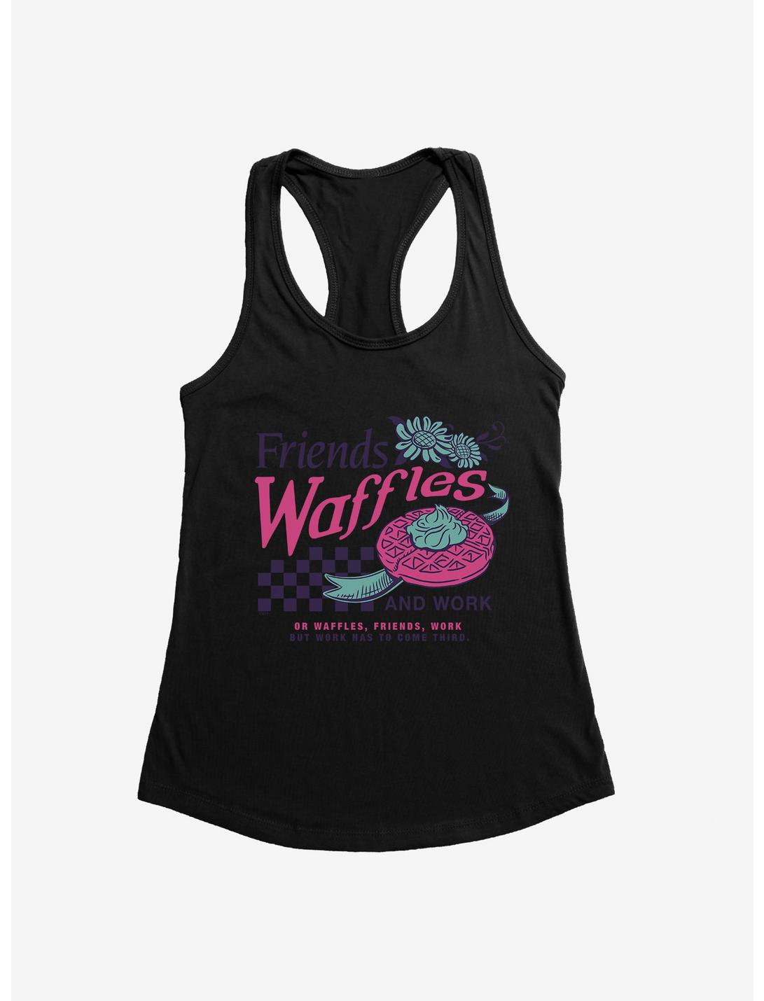 Parks And Recreation Friends Waffles Work Womens Tank Top, , hi-res