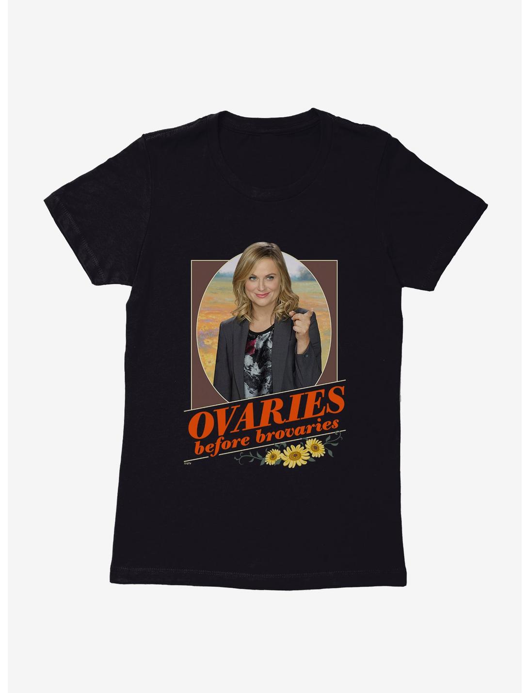 Parks And Recreation Ovaries Before Brovaries Womens T-Shirt, , hi-res