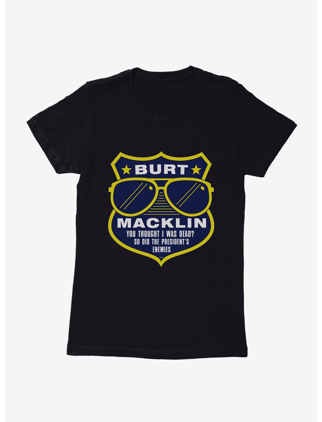 Parks And Recreation Burt Macklin Badge Womens T-Shirt, , hi-res