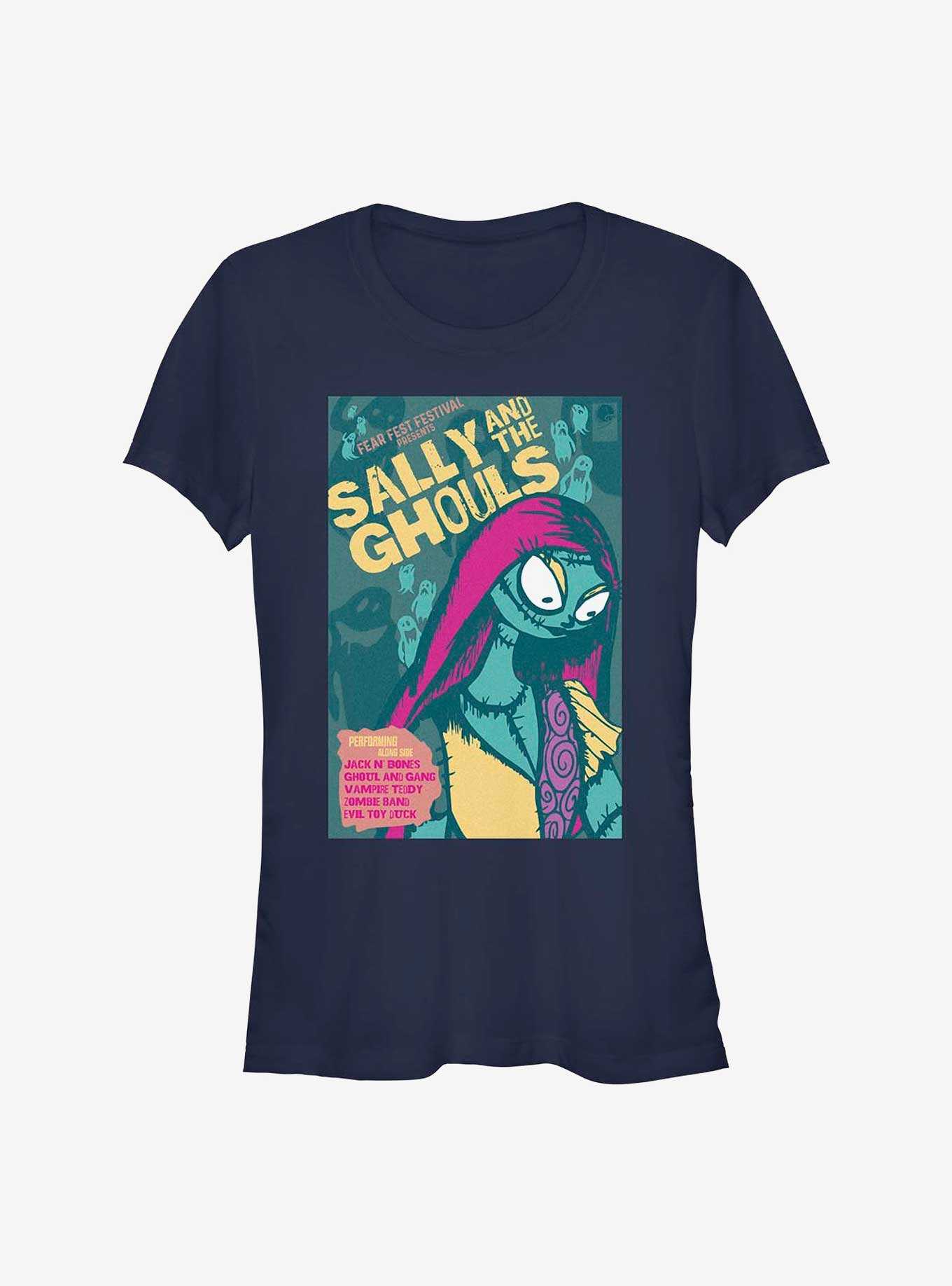 Disney The Nightmare Before Christmas Fear Fest Sally Girls T-Shirt, , hi-res
