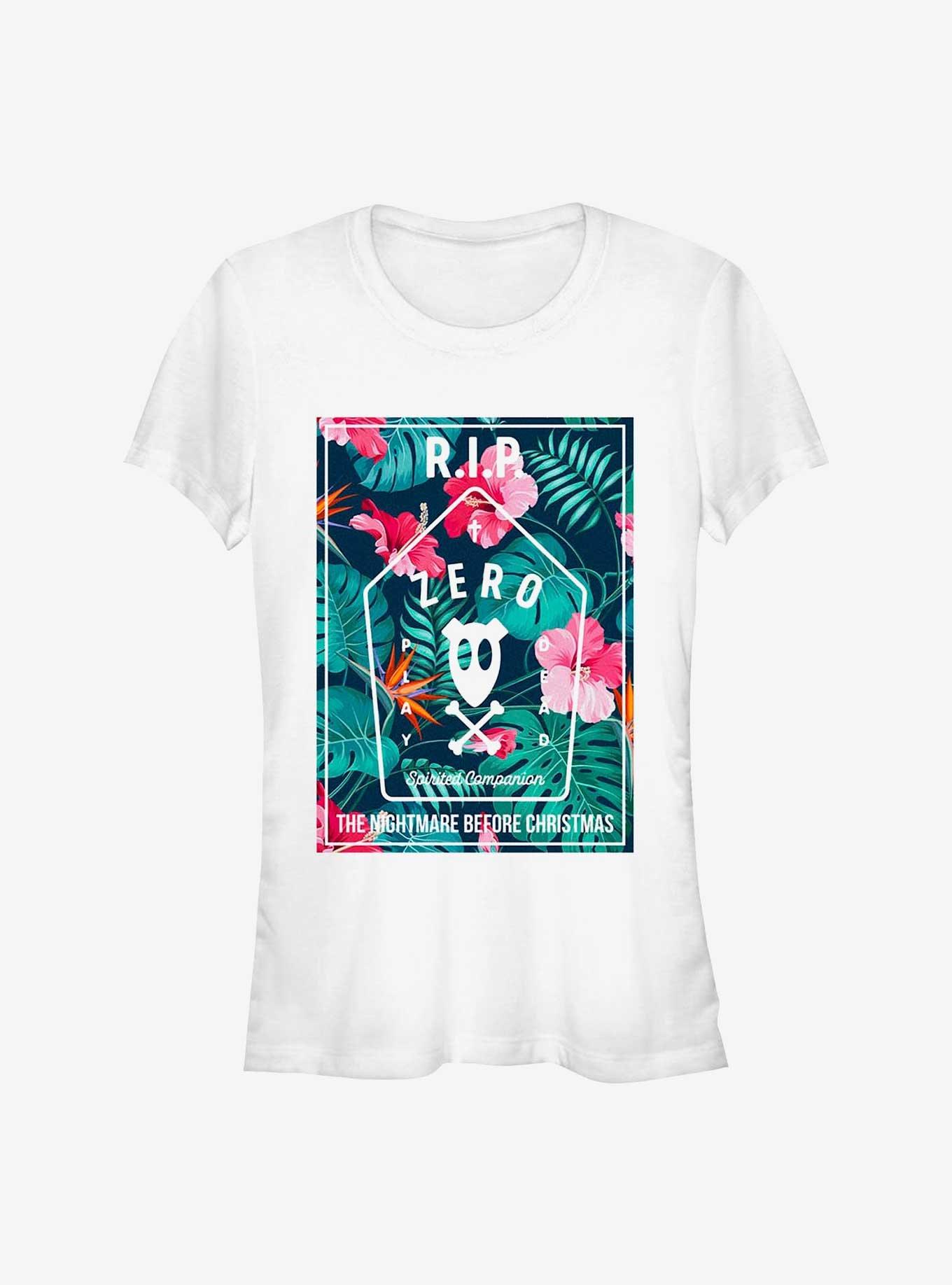 Disney The Nightmare Before Christmas Tropical Zero Girls T-Shirt, , hi-res
