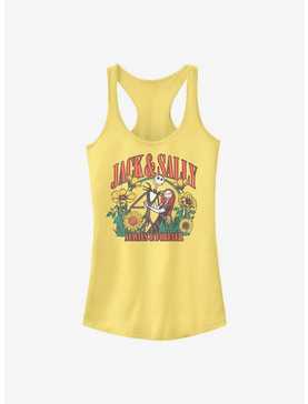 Disney The Nightmare Before Christmas Jack and Sally Girls Tank, , hi-res