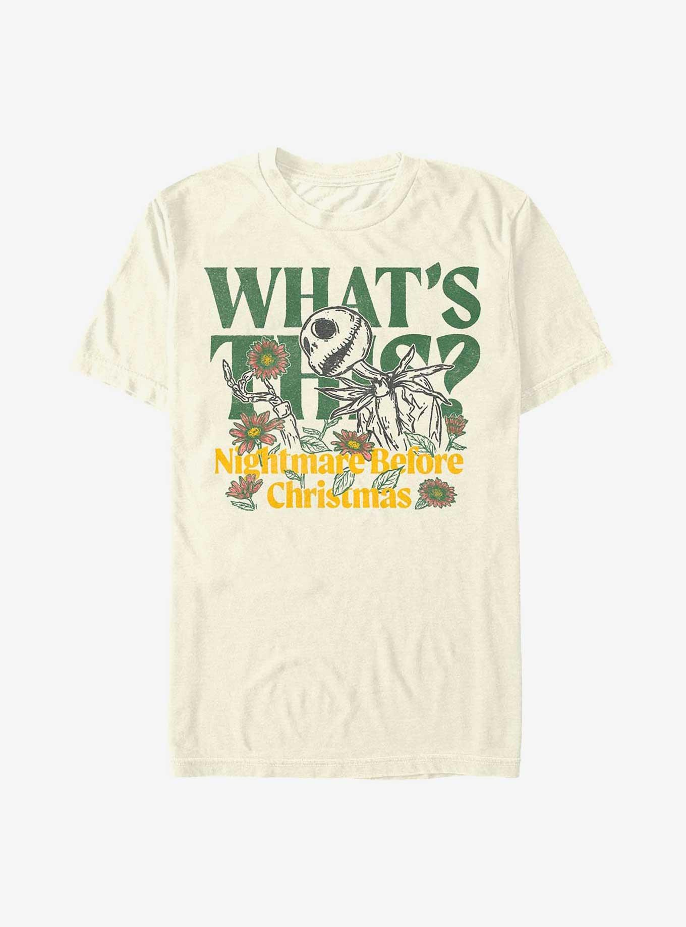 Disney The Nightmare Before Christmas What's This T-Shirt, NATURAL, hi-res