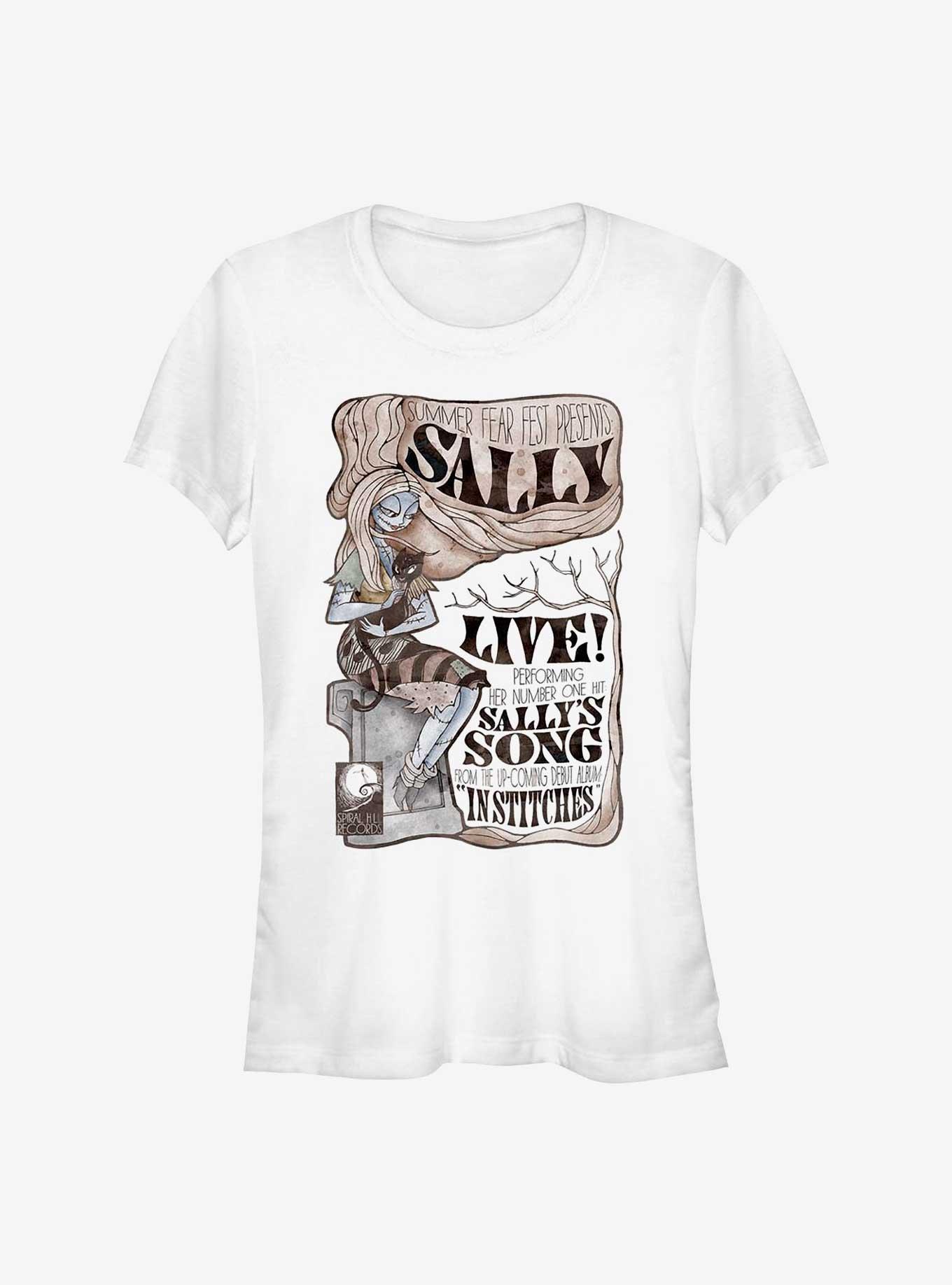 Disney The Nightmare Before Christmas Summer Fear Fest Sally Girls T-Shirt