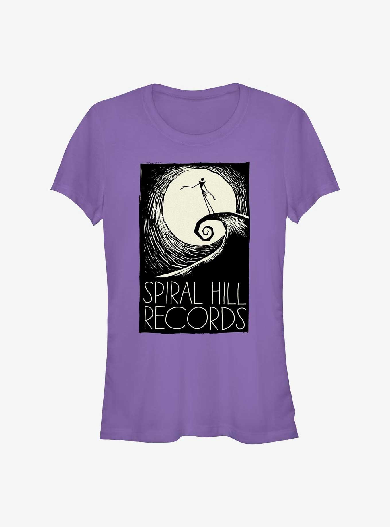 Disney The Nightmare Before Christmas Spiral Hill Records Girls T-Shirt, , hi-res
