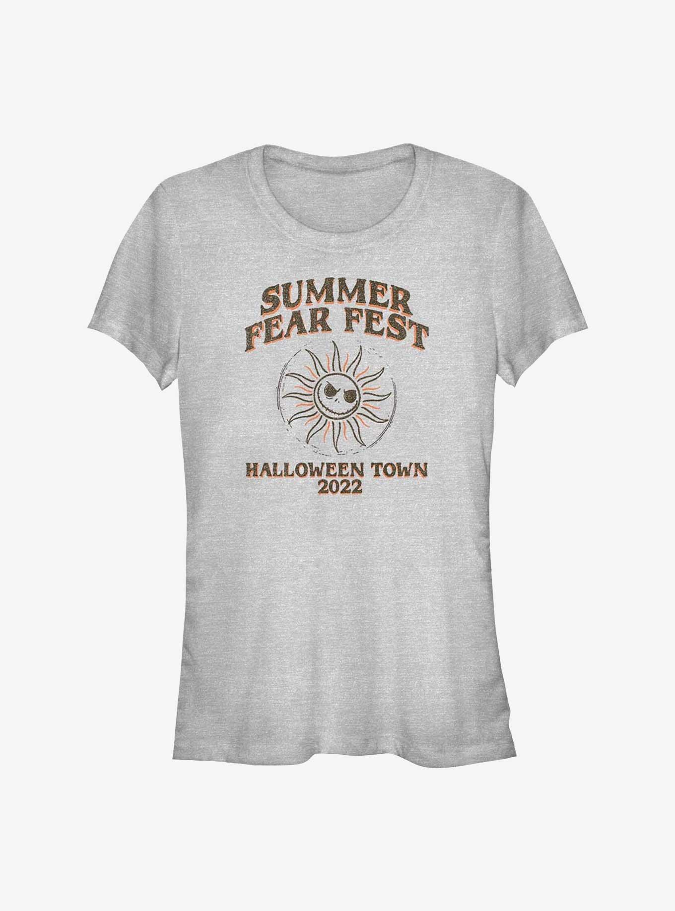 Disney The Nightmare Before Christmas Summer Fear Fest Jack Girls T-Shirt