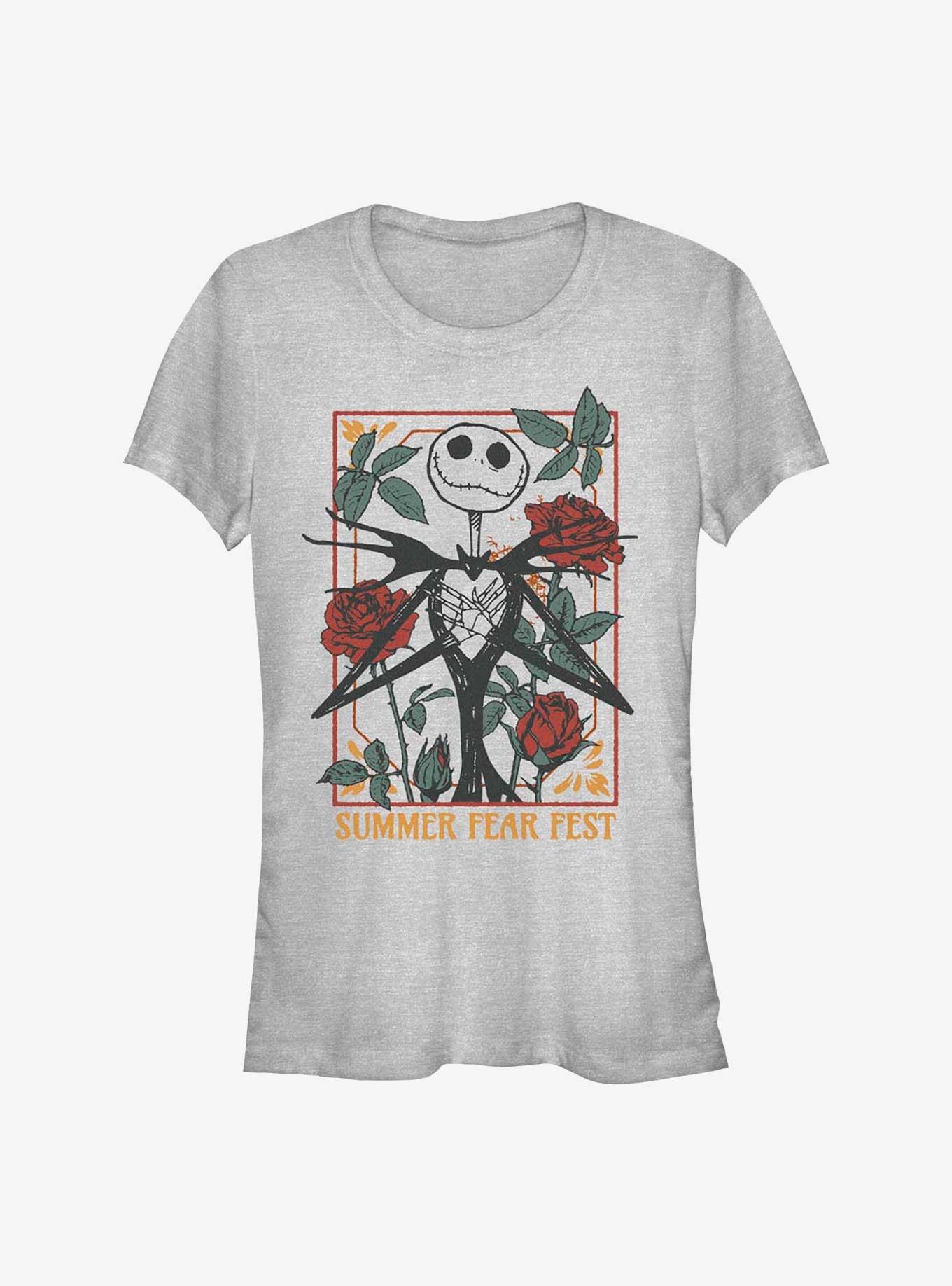 Disney The Nightmare Before Christmas Jack Roses Girls T-Shirt, , hi-res