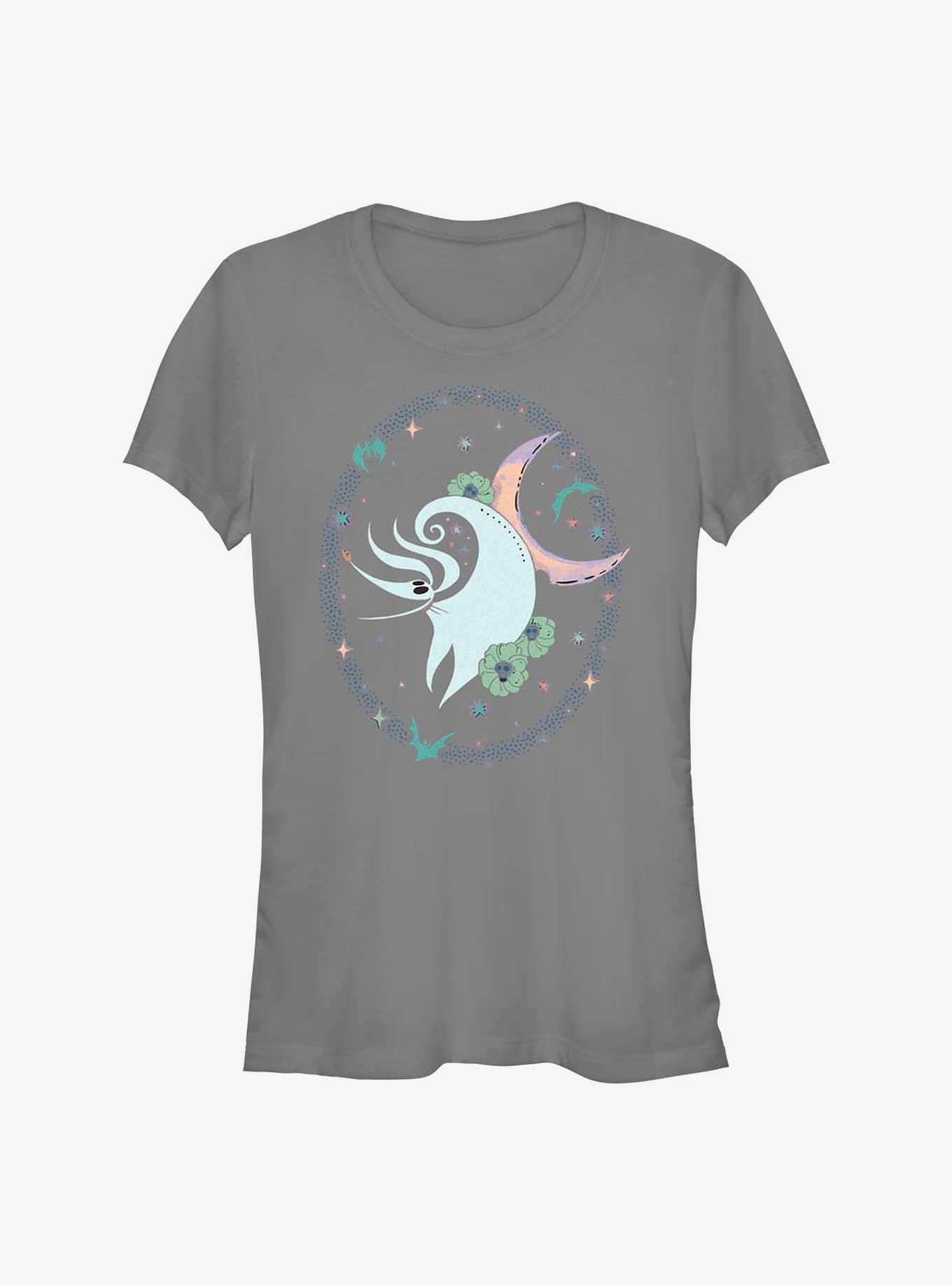 The Nightmare Before Christmas Zero Stars And Flowers Girls T-Shirt, , hi-res
