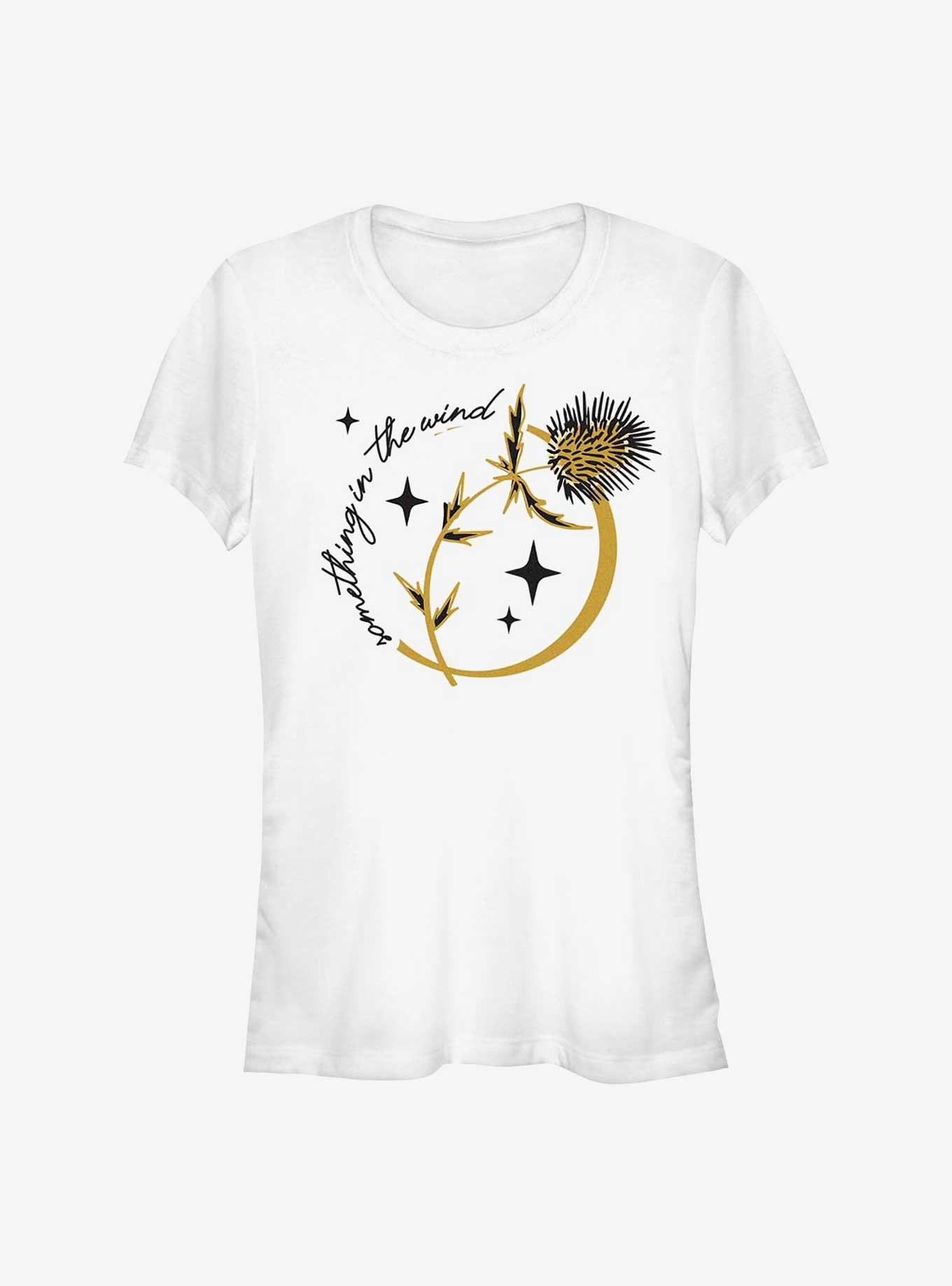 Disney The Nightmare Before Christmas Something in the Wind Girls T-Shirt, WHITE, hi-res