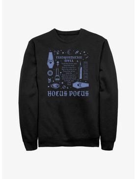 Disney Hocus Pocus Transformation Spell Lyrics Sweatshirt, , hi-res