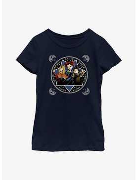 Disney Hocus Pocus Sanderson Sisters Cartoon Style Youth Girls T-Shirt, , hi-res