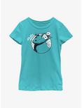 Disney The Nightmare Before Christmas Rollin' Mean Youth Girls T-Shirt, TAHI BLUE, hi-res