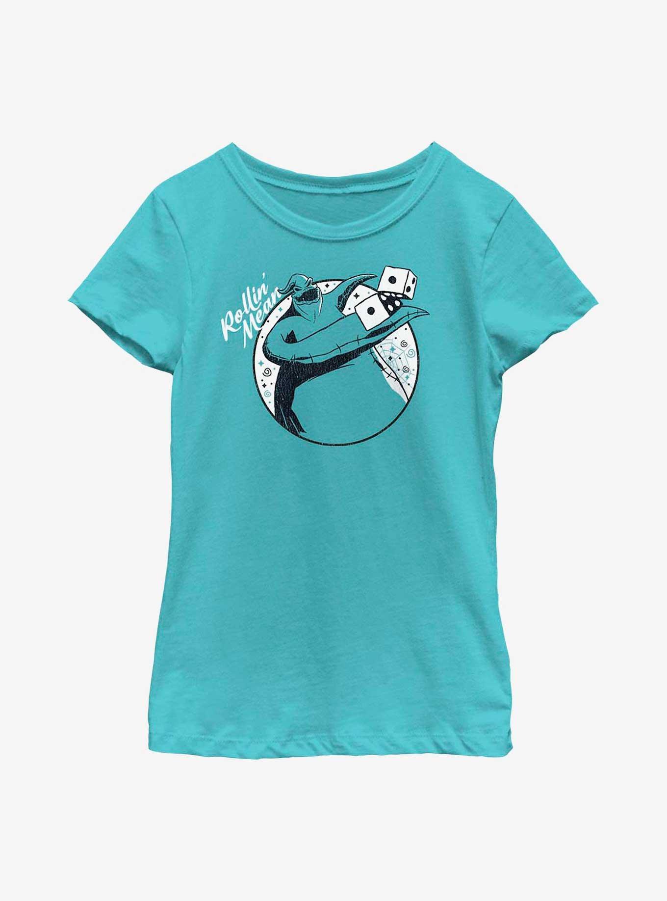 Disney The Nightmare Before Christmas Rollin' Mean Youth Girls T-Shirt, , hi-res