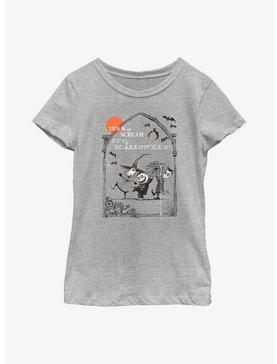Disney The Nightmare Before Christmas Trick Or Scream Youth Girls T-Shirt, , hi-res